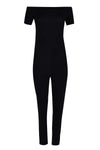 Elsie Off Shoulder Slim Leg Jumpsuit - bejealous-com