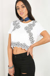 Emellie Scallop Hem Crop Top - bejealous-com