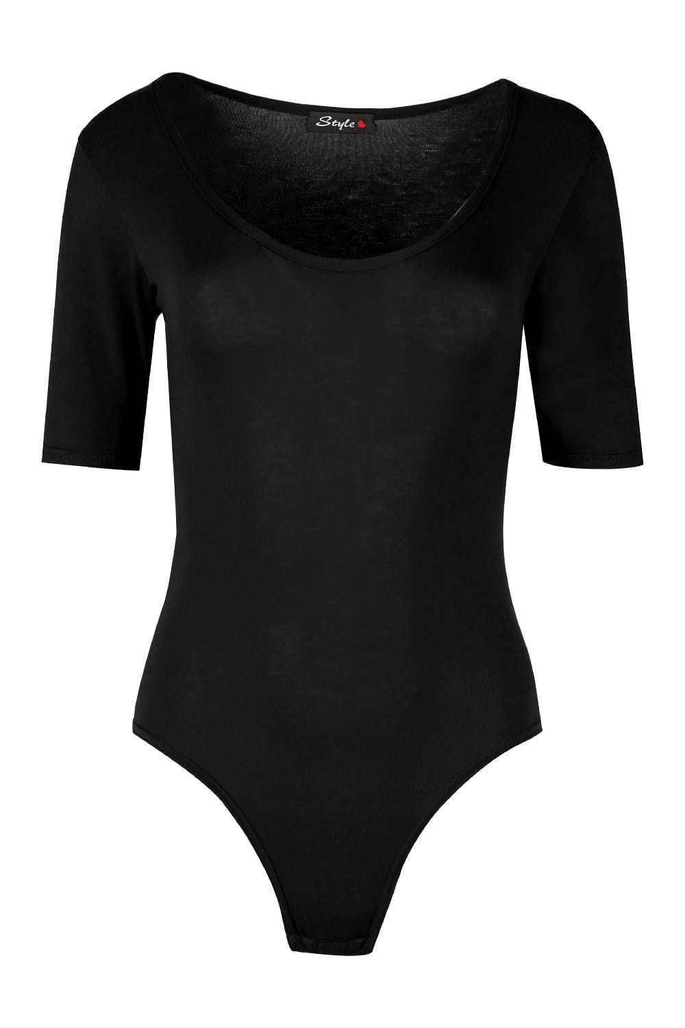 Emilia Cap Sleeve Basic Jersey Bodysuit - bejealous-com