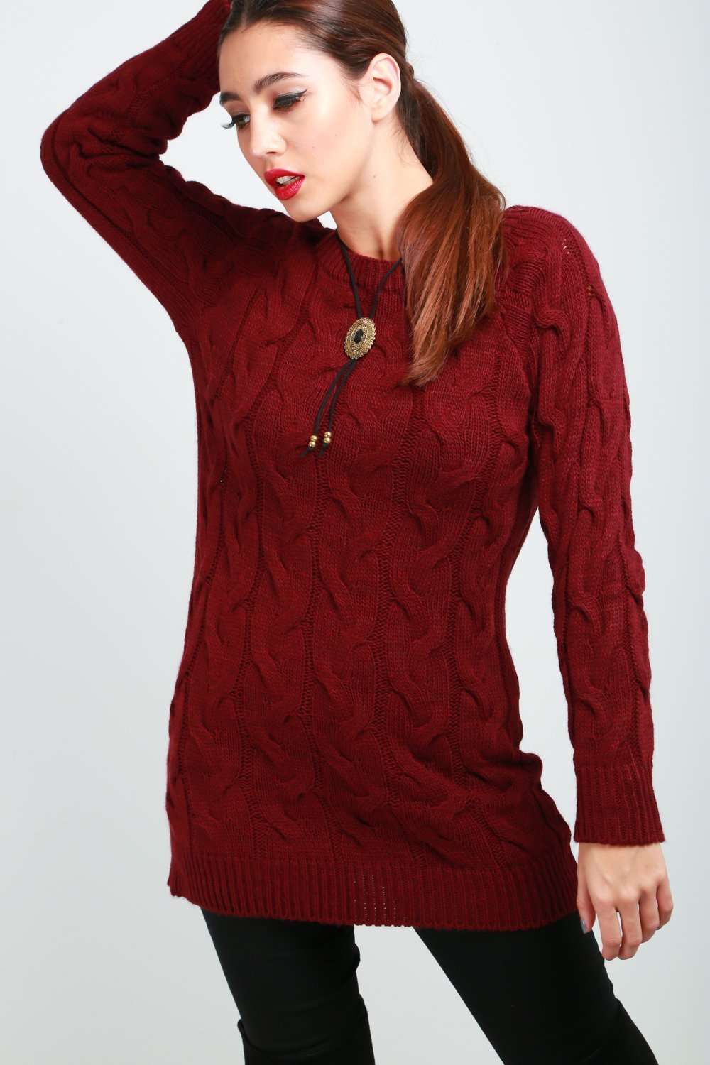 Esme Knitted Jumper Dress - bejealous-com