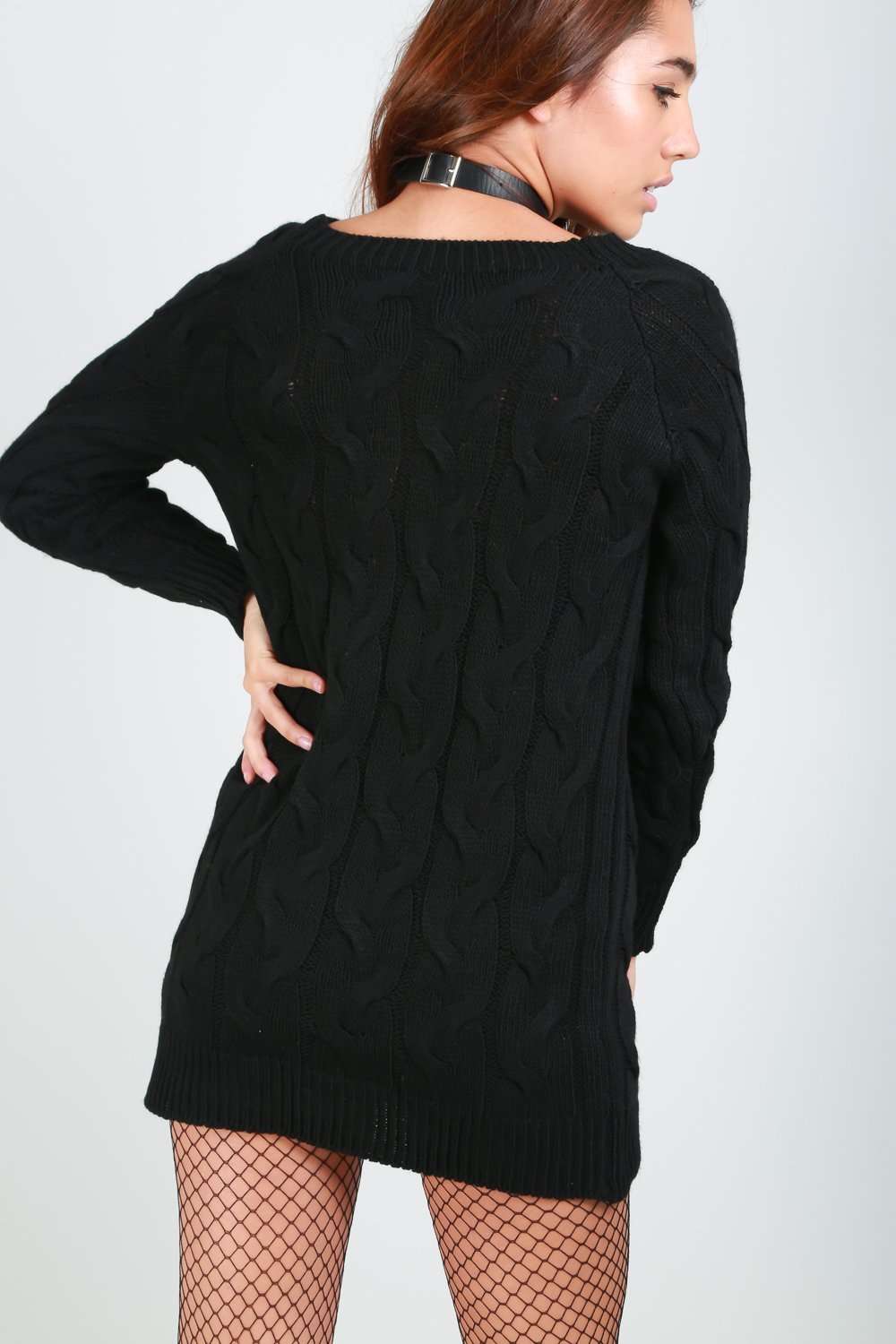 Esme Knitted Jumper Dress - bejealous-com