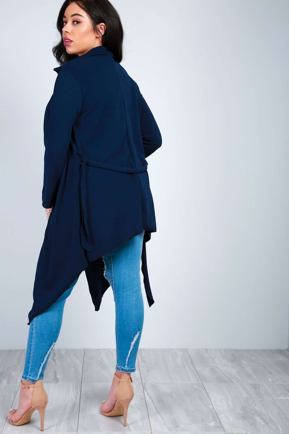 Essie Waterfall Belted Jacket - bejealous-com