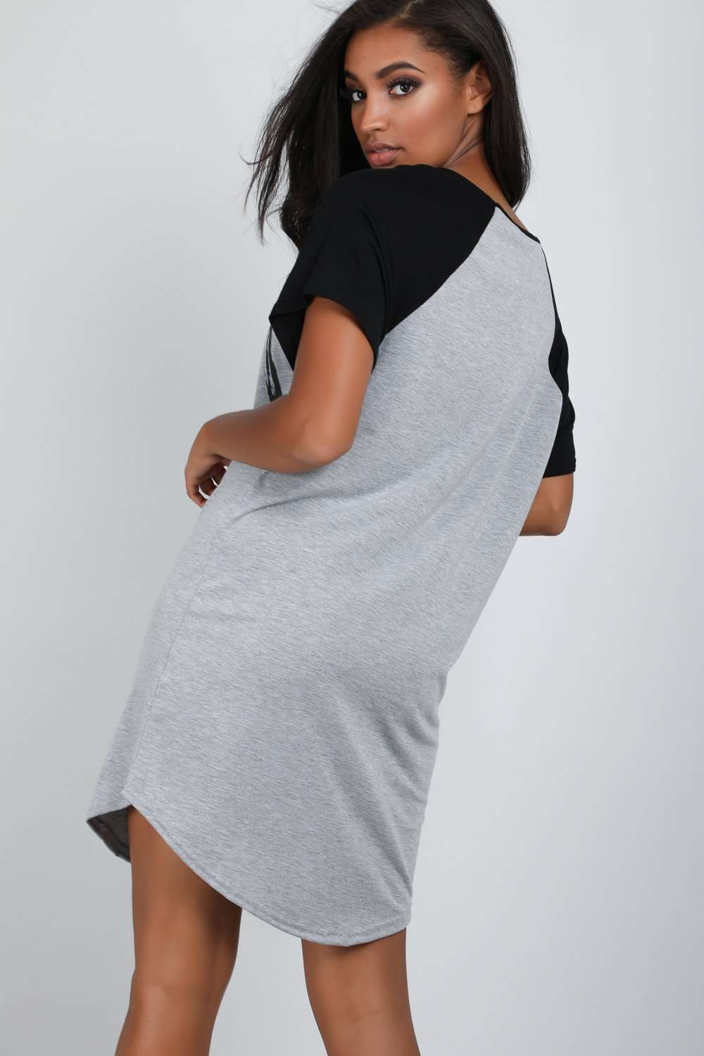 Ettie Oversized Slogan Print Pyjama Dress - bejealous-com