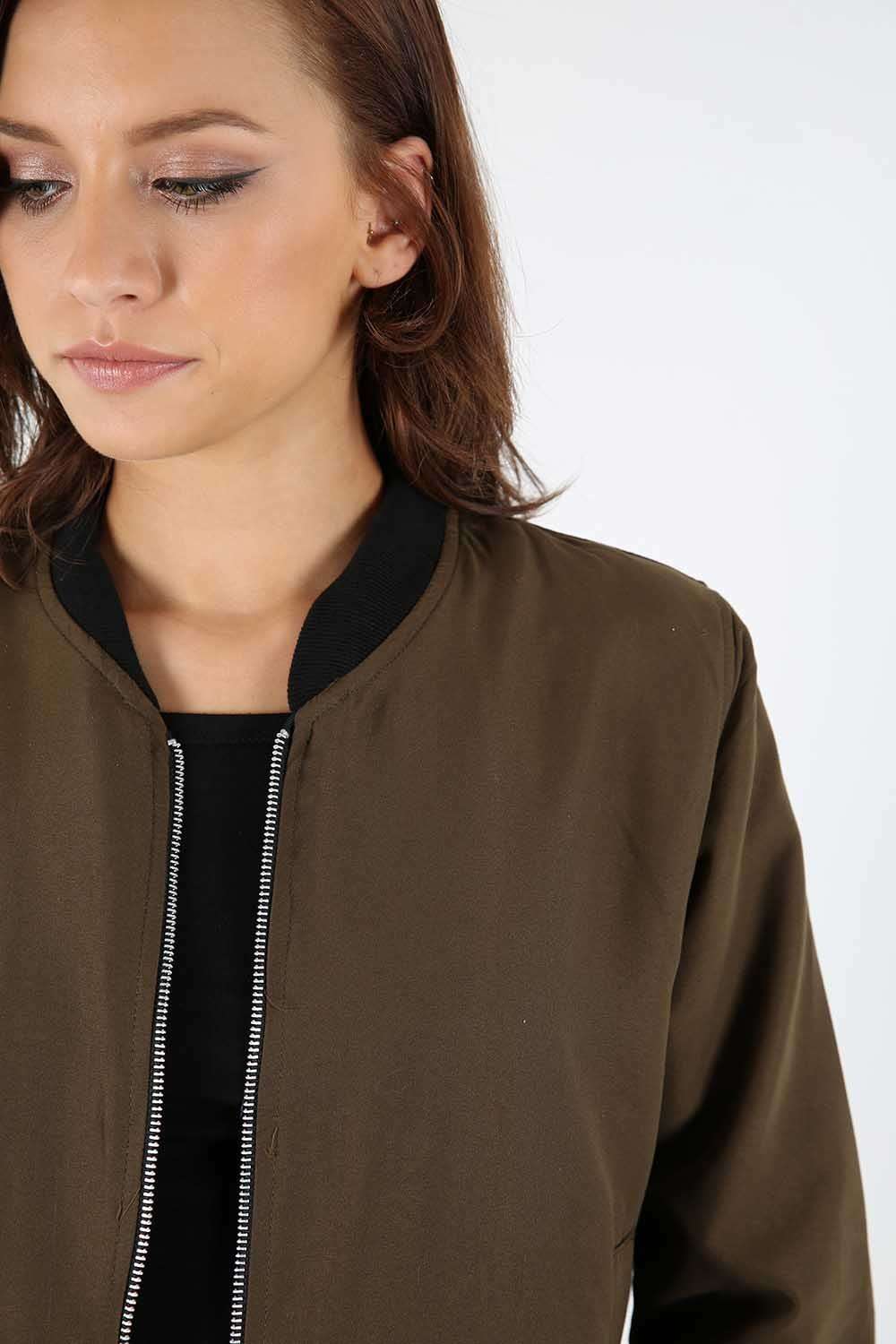 Evelina Padded Bomber Jacket - bejealous-com