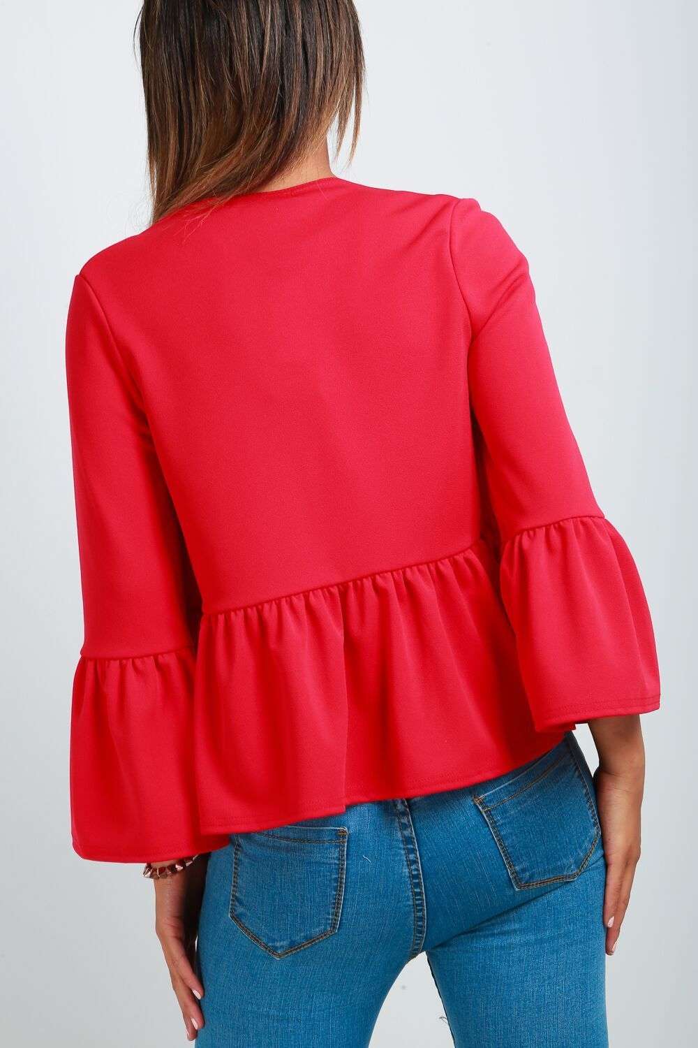 Evie Frill Trim Jacket - bejealous-com