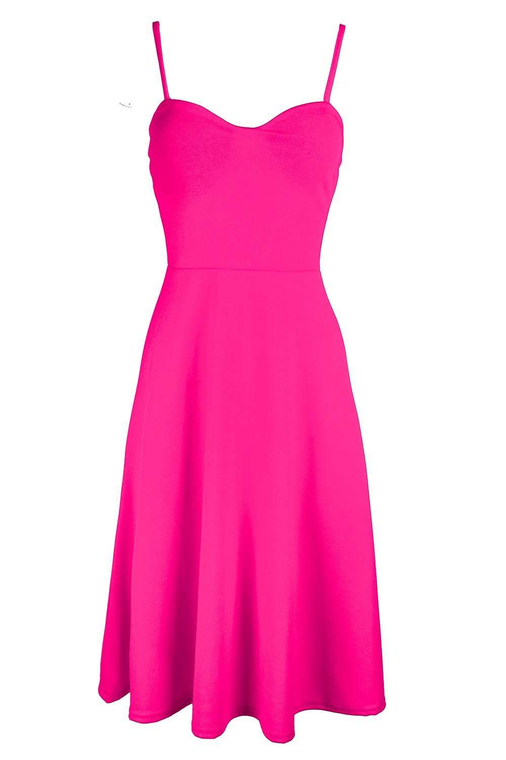 Frankie Strappy Midi Skater Dress - bejealous-com