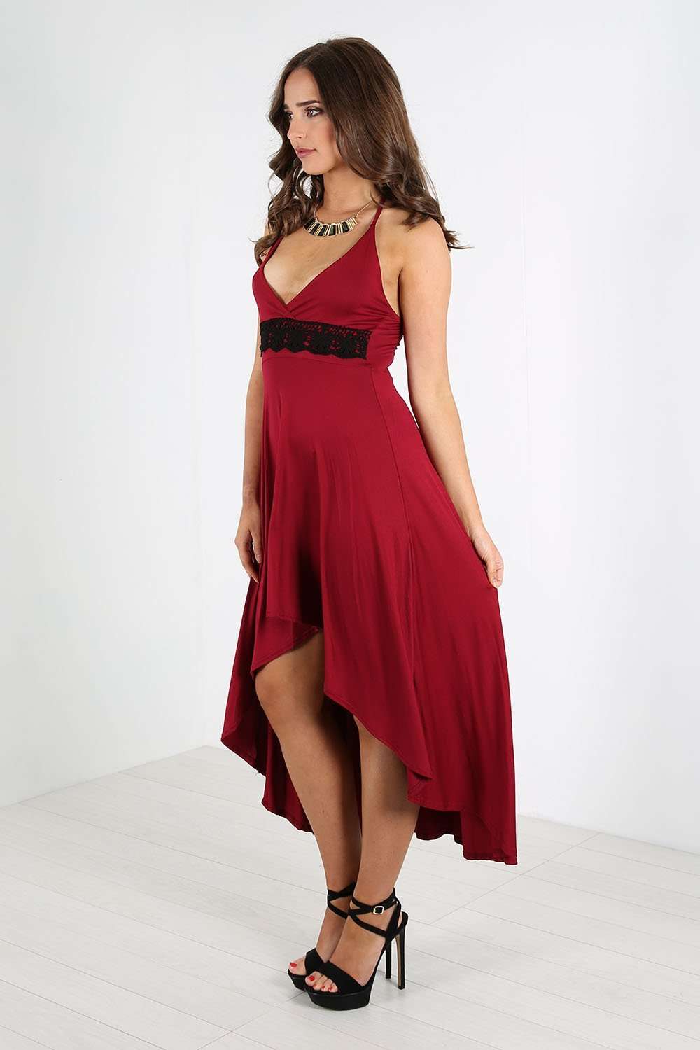 Geo Halterneck Midi Dress - bejealous-com