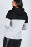Georja Colour Block Hooded Sweatshirt - bejealous-com