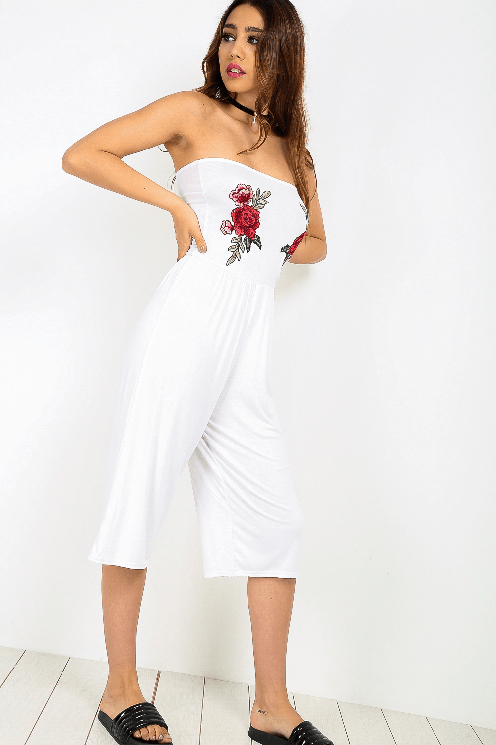 Gillian Embroidered Jumpsuit - bejealous-com