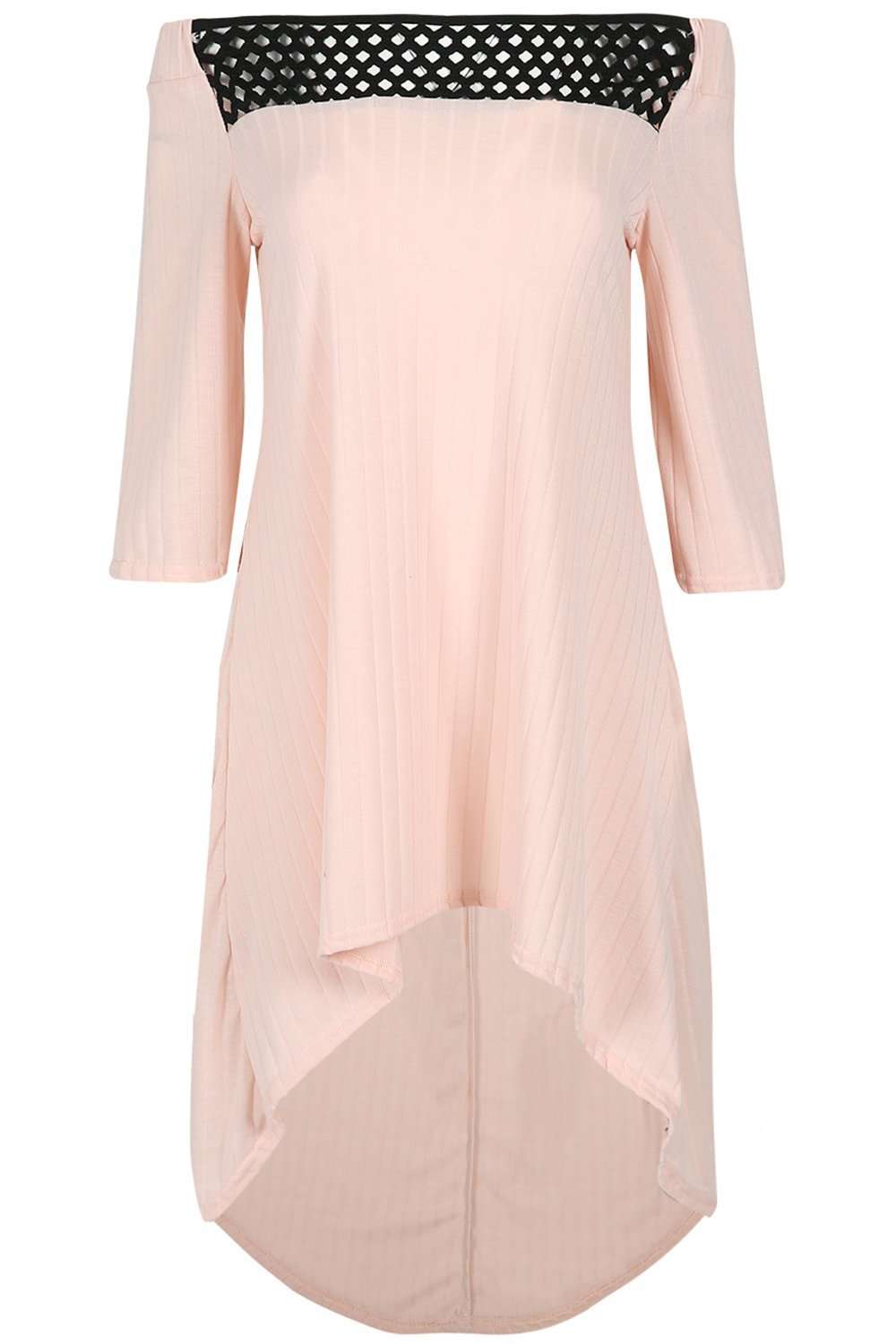 Grace Plus Size Bardot Swing Dress - bejealous-com