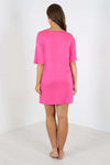 Harriet Slogan Print Oversized Night Dress - bejealous-com