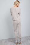 Hayley Chunky Knitted Lounge Wear Coord - bejealous-com