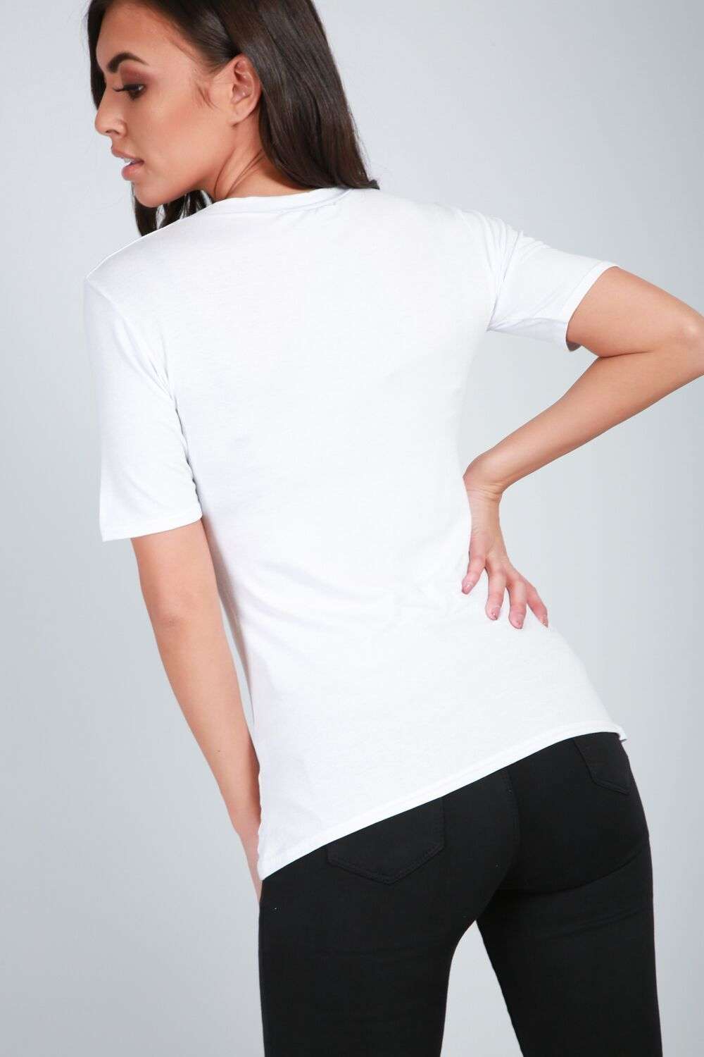 Hettie Girls Can Do Anything Slogan TShirt - bejealous-com