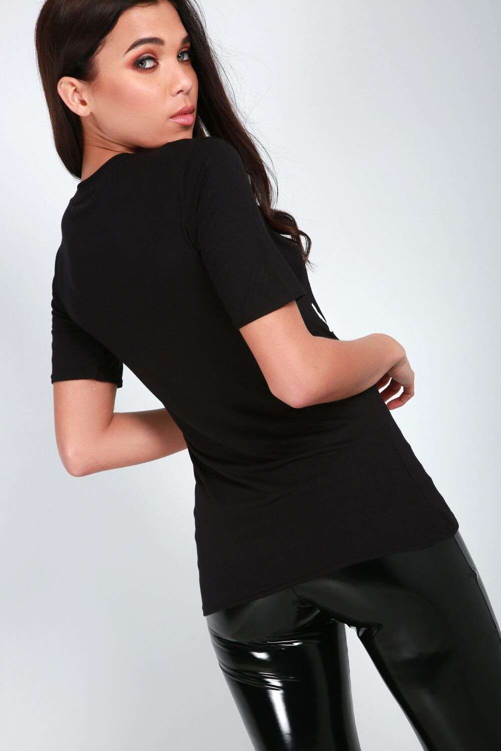 Hettie Slogan T-Shirt - bejealous-com