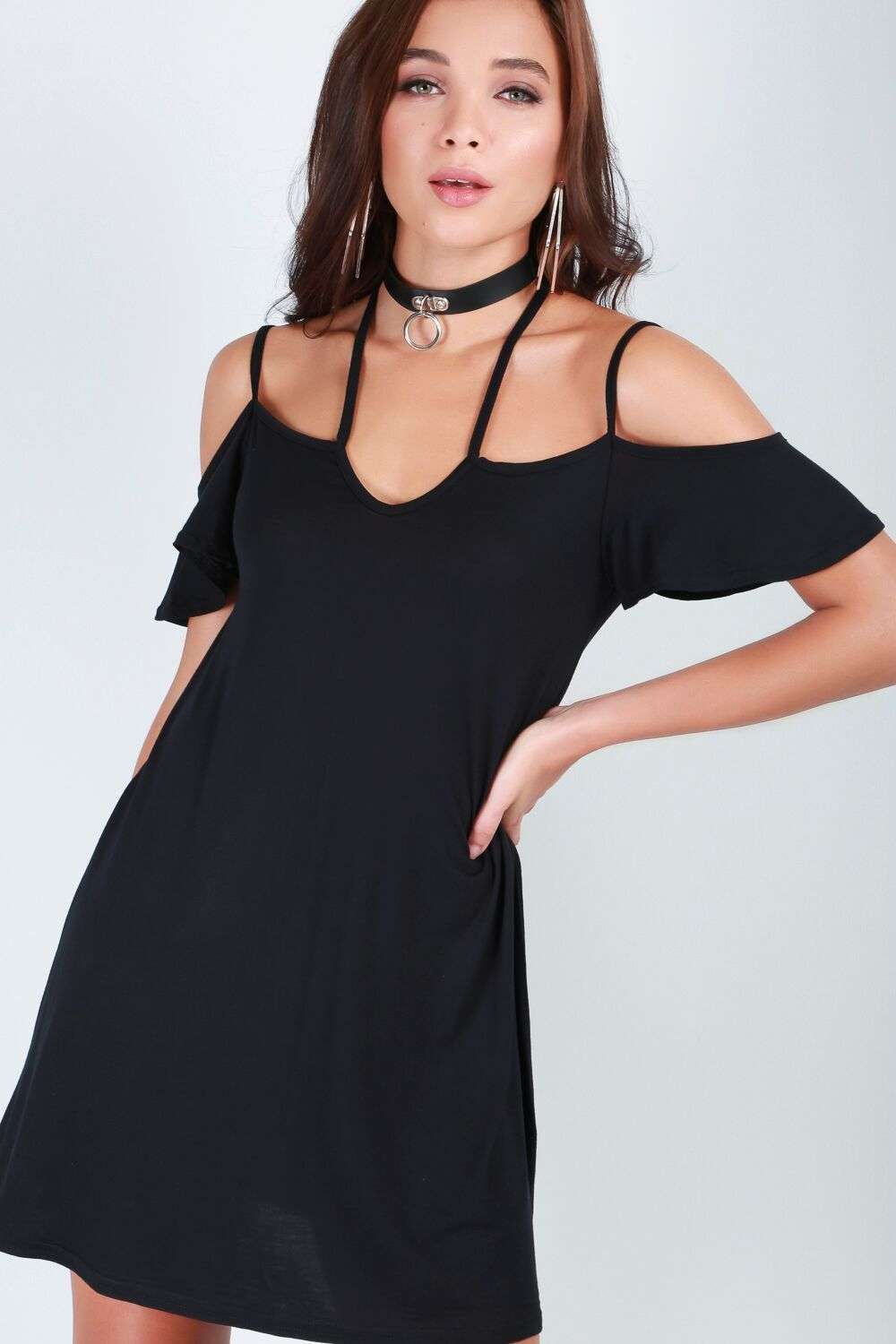 Isabella Strappy Jersey Dress - bejealous-com
