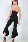 Jessica Bardot Frill Jumpsuit - bejealous-com