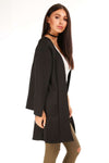 Jessie Long Line Cape Blazer Jacket - bejealous-com
