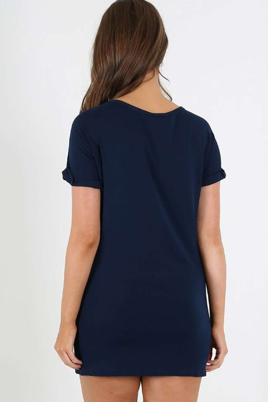 Jessie Slogan Print Oversized Pyjama Dress - bejealous-com