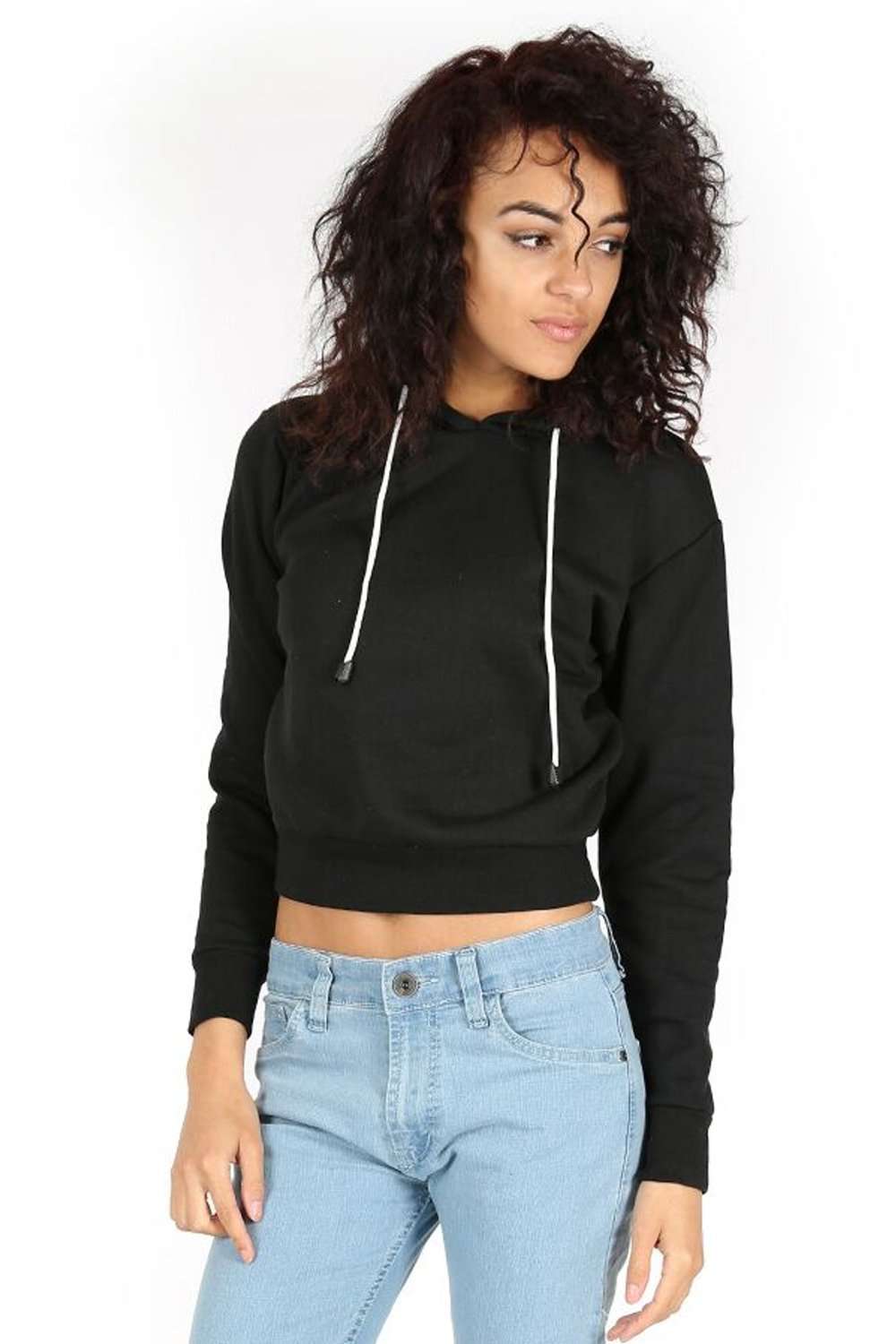 Julia Cropped Hooded Jumper - bejealous-com