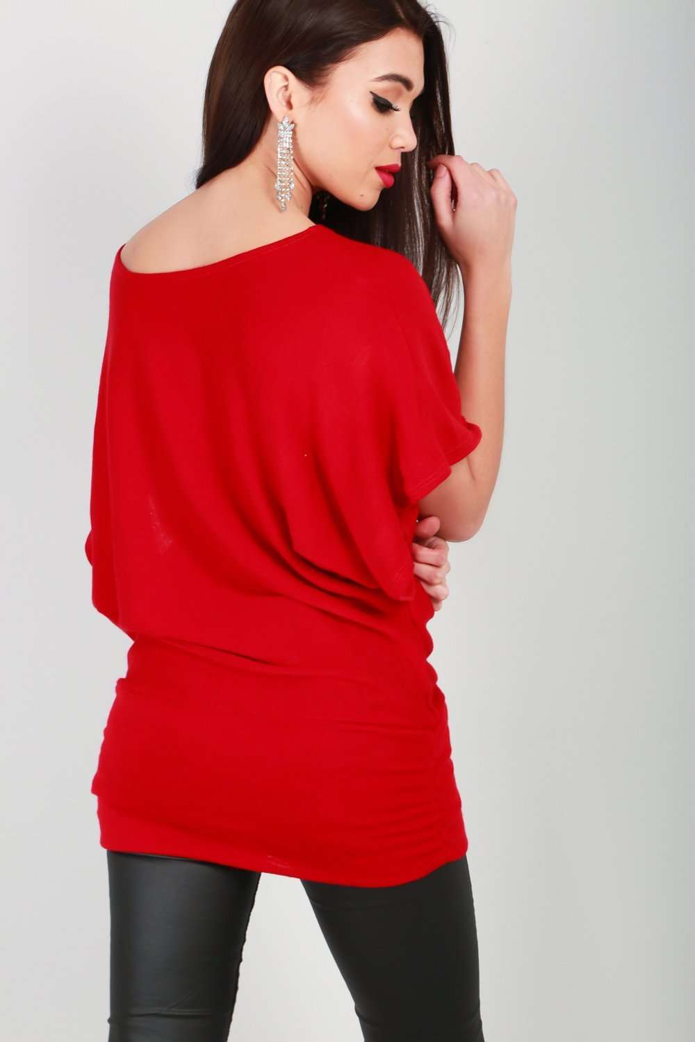 Juliette Bat Wing Knitted Top - bejealous-com