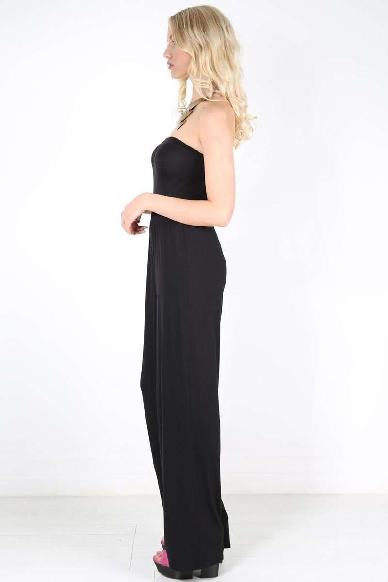 Kadie Off Shoulder Wide Leg Jumpsuit - bejealous-com