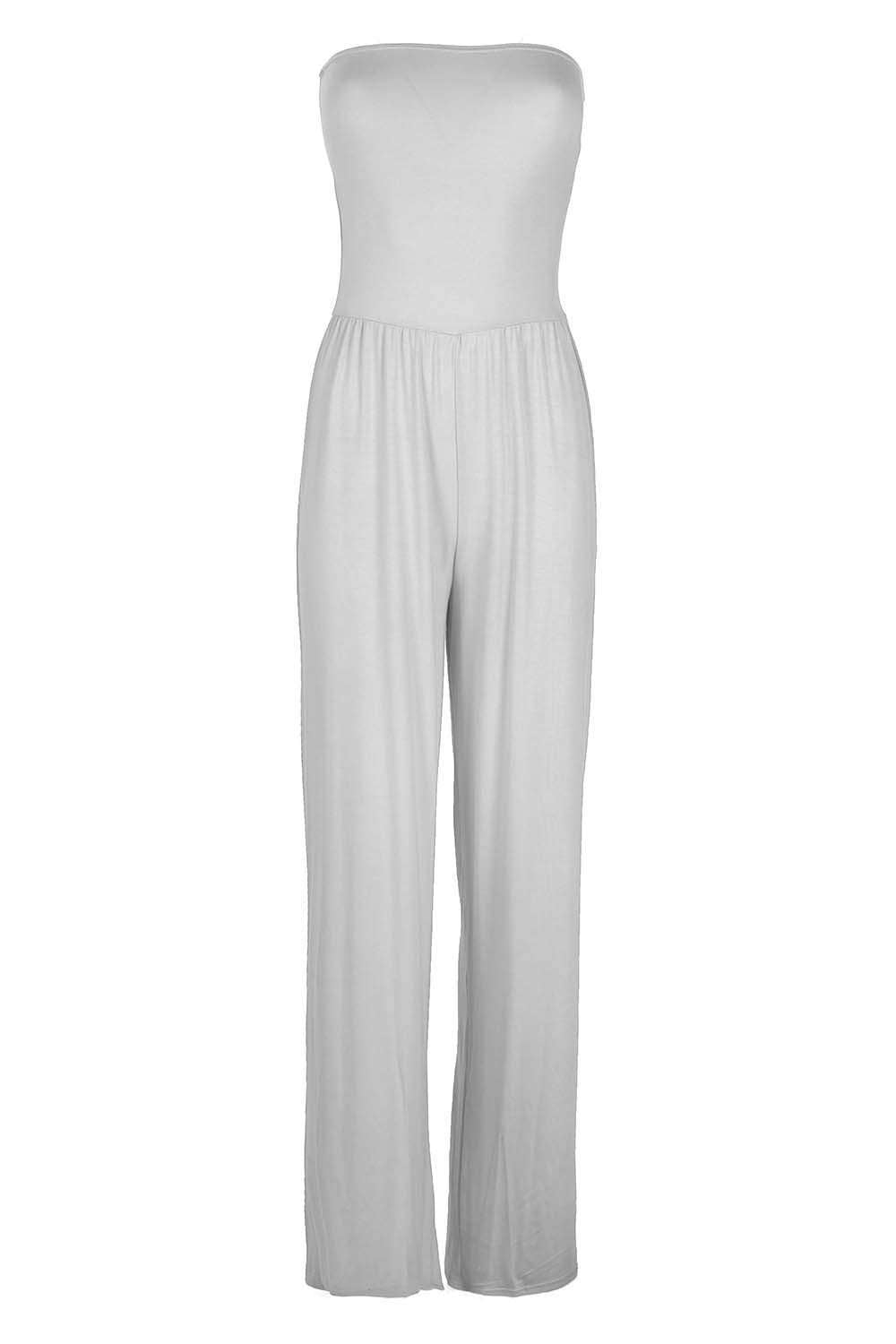 Kadie Off Shoulder Wide Leg Jumpsuit - bejealous-com