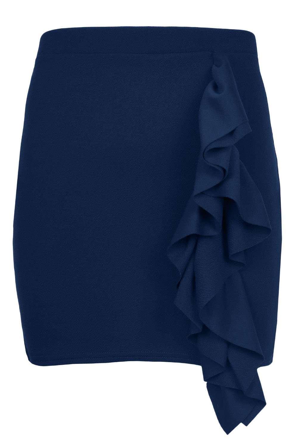 Kammie High Waisted Frilly Mini Skirt - bejealous-com