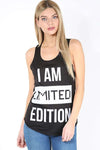 Karan I Am limited Edition Vest Top - bejealous-com