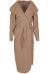 Karan Long Sleeve Midi Waterfall Jacket - bejealous-com