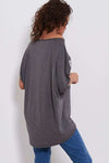 Kassie Roll Sleeve Slogan Print Tshirt - bejealous-com
