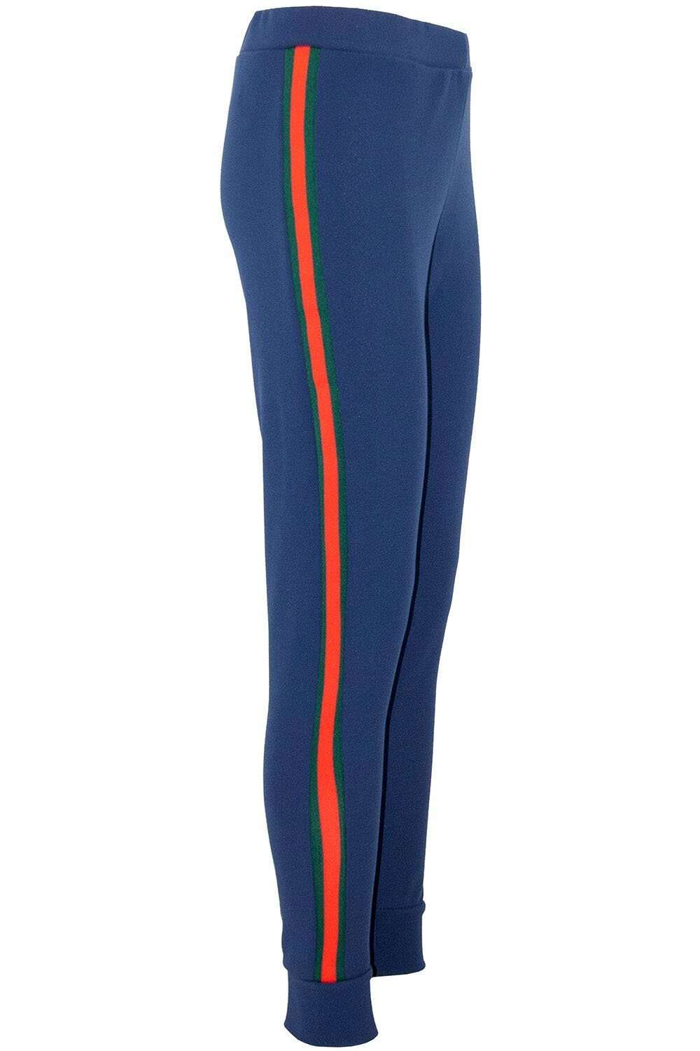 Kayleigh High Waisted Side Stripe Trousers - bejealous-com