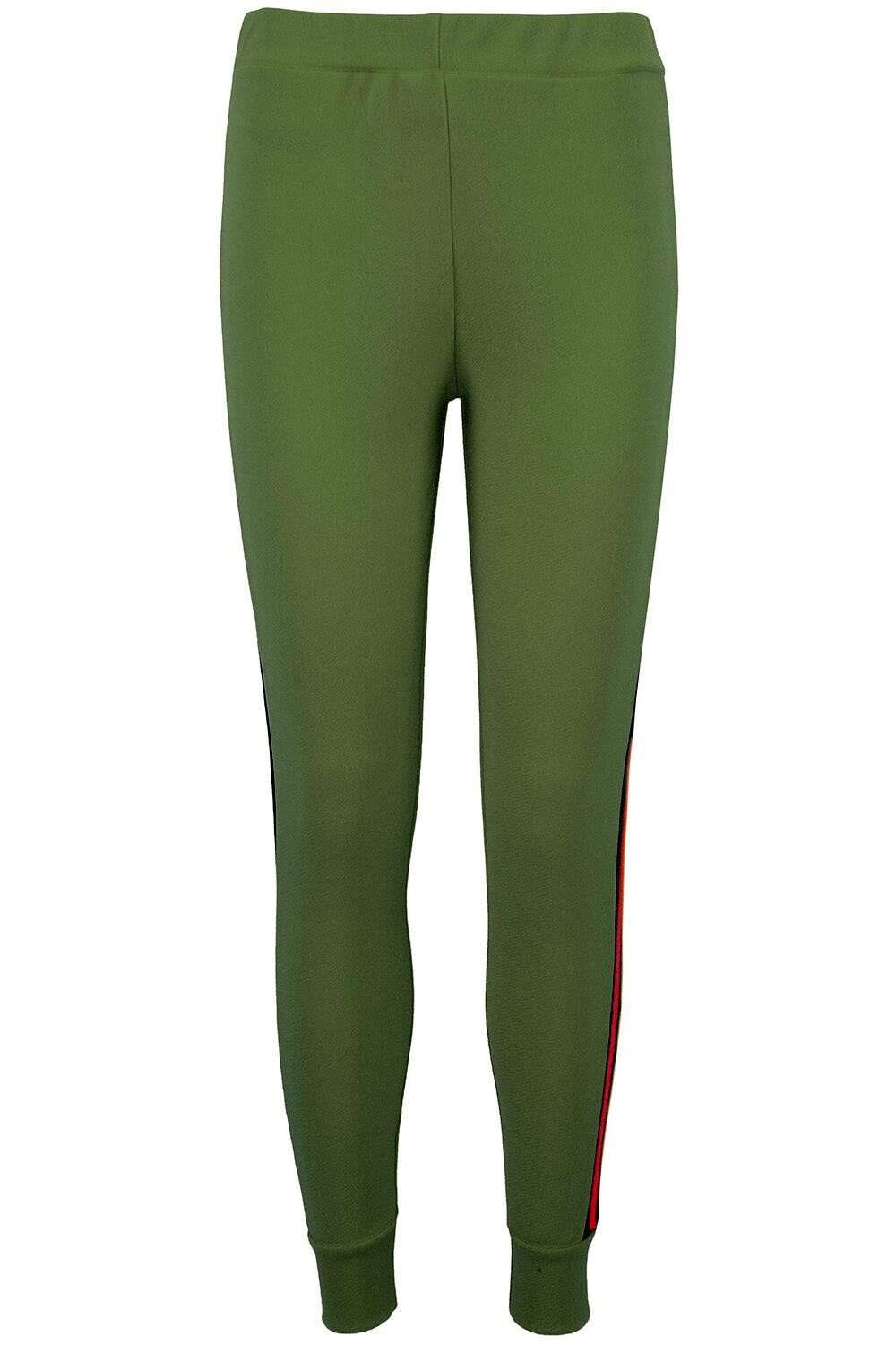 Kayleigh High Waisted Side Stripe Trousers - bejealous-com