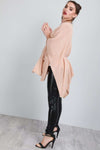 Kelsi Draped Waterfall Belted Cardigan Shawl - bejealous-com