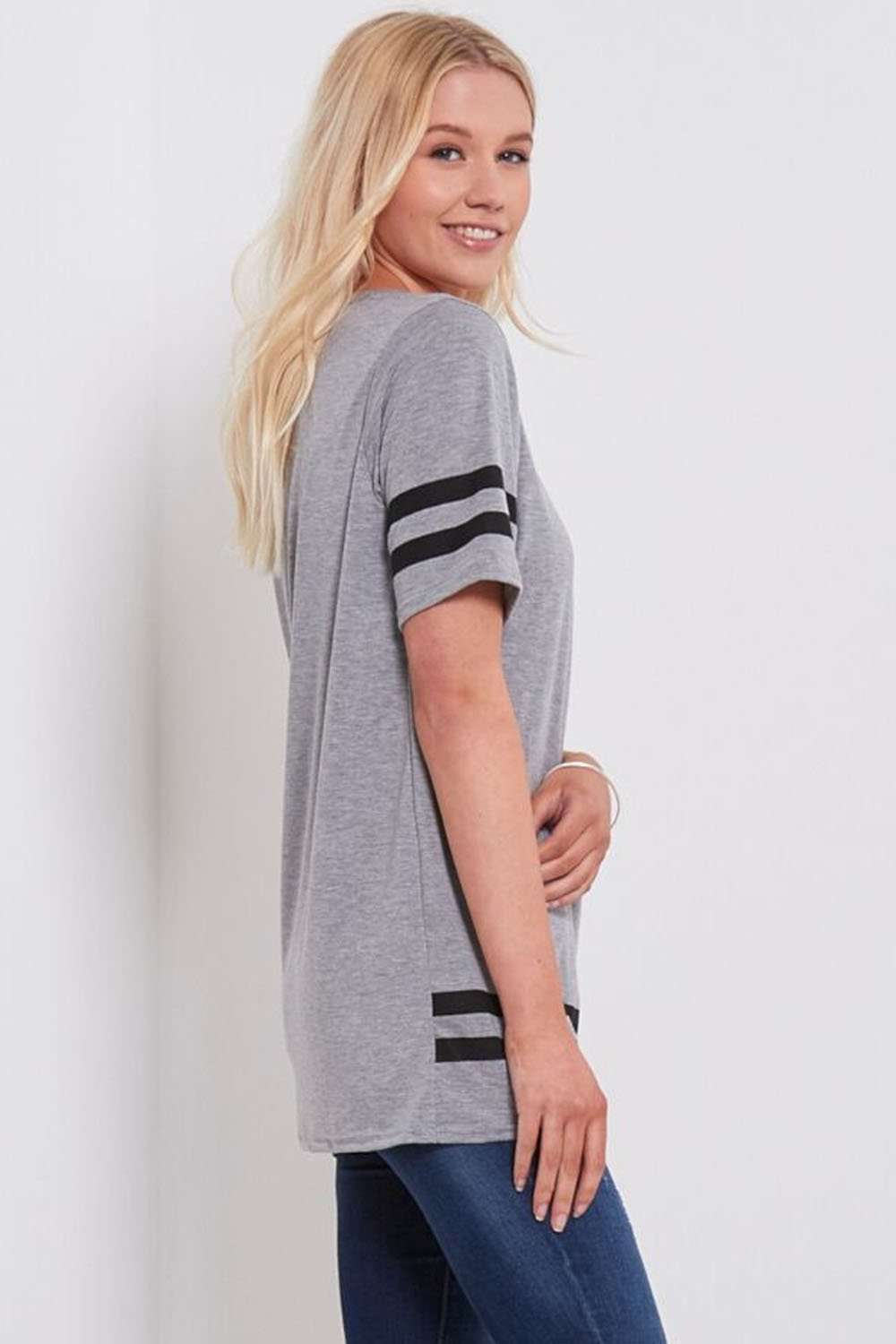 Khalid Striped Oversized Jersey Tshirt - bejealous-com
