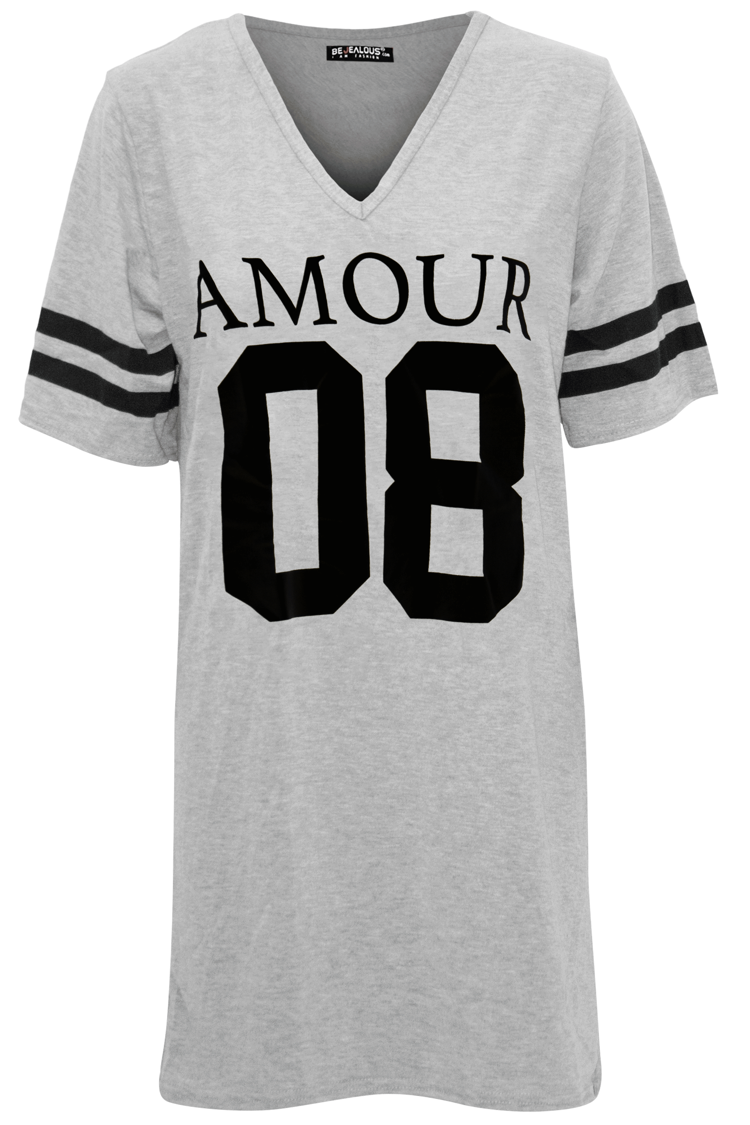 Lilli Amour Slogan Print Tshirt Dress - bejealous-com