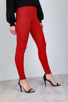 Lilliana High Waisted Stretch Striped Leggings - bejealous-com