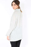 Lilly Roll Neck Knitted Bat Wing Top - bejealous-com