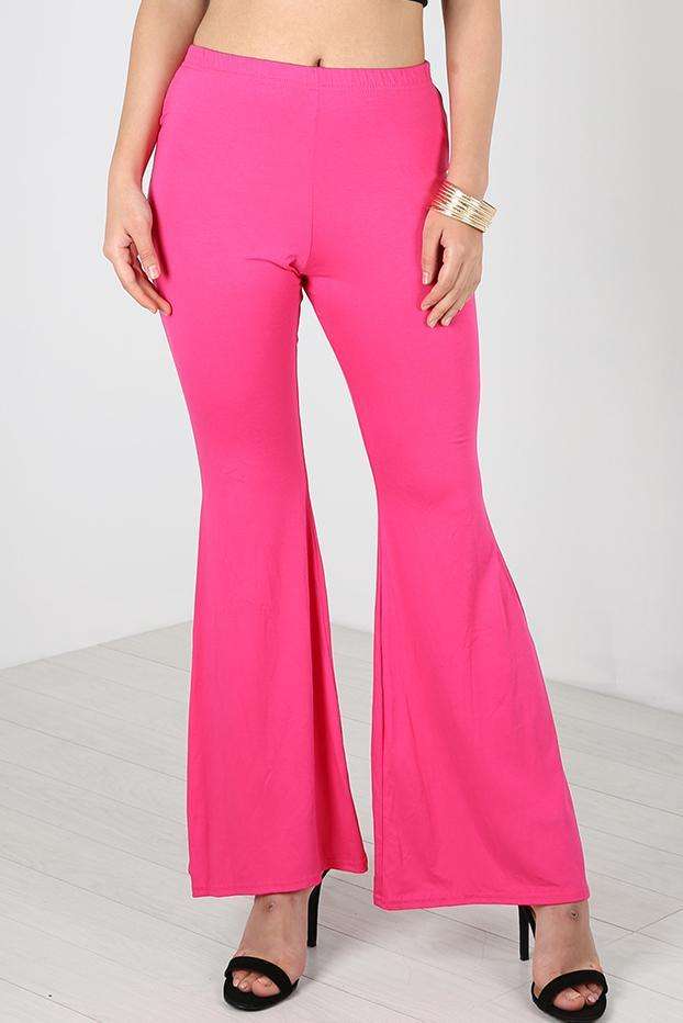 Liza High Waist Jersey Palazzo Pants - bejealous-com