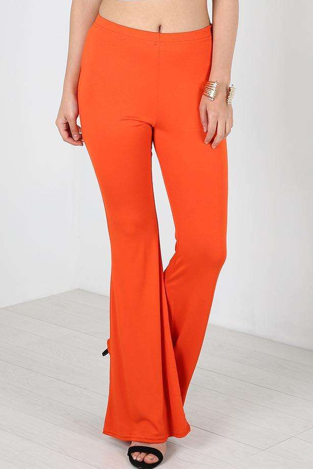 Liza High Waist Jersey Palazzo Pants - bejealous-com