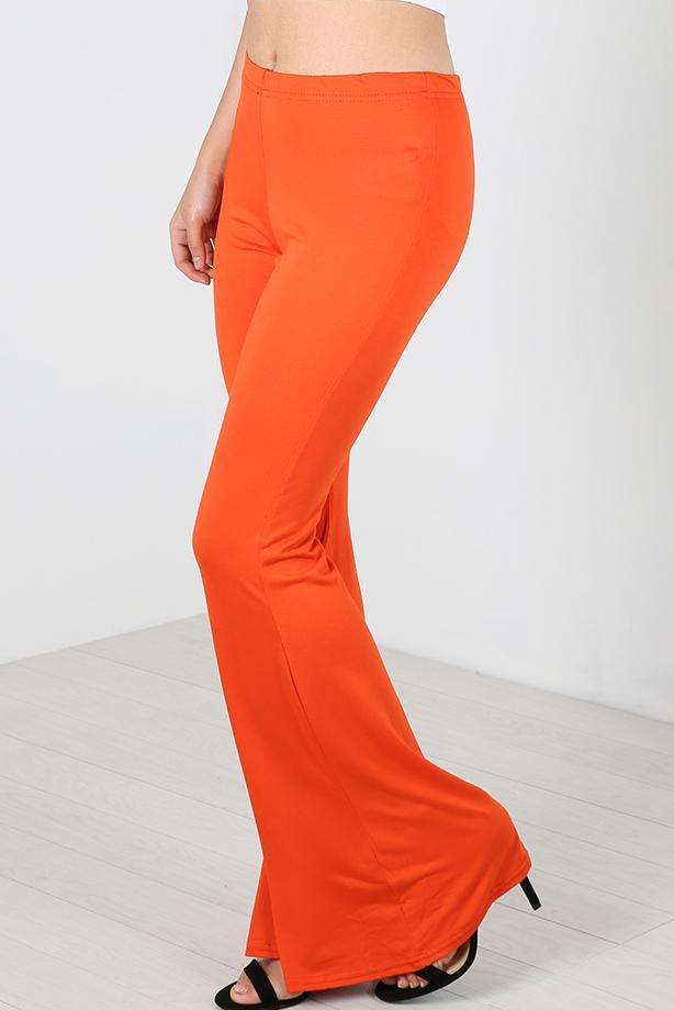 Liza High Waist Jersey Palazzo Pants - bejealous-com