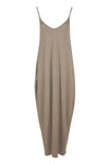 Lola Plus Size Strappy Basic Jersey Maxi Dress - bejealous-com