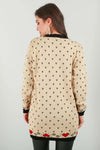 Long Sleeve Christmas Penguin Oversized Knitted Jumper - bejealous-com