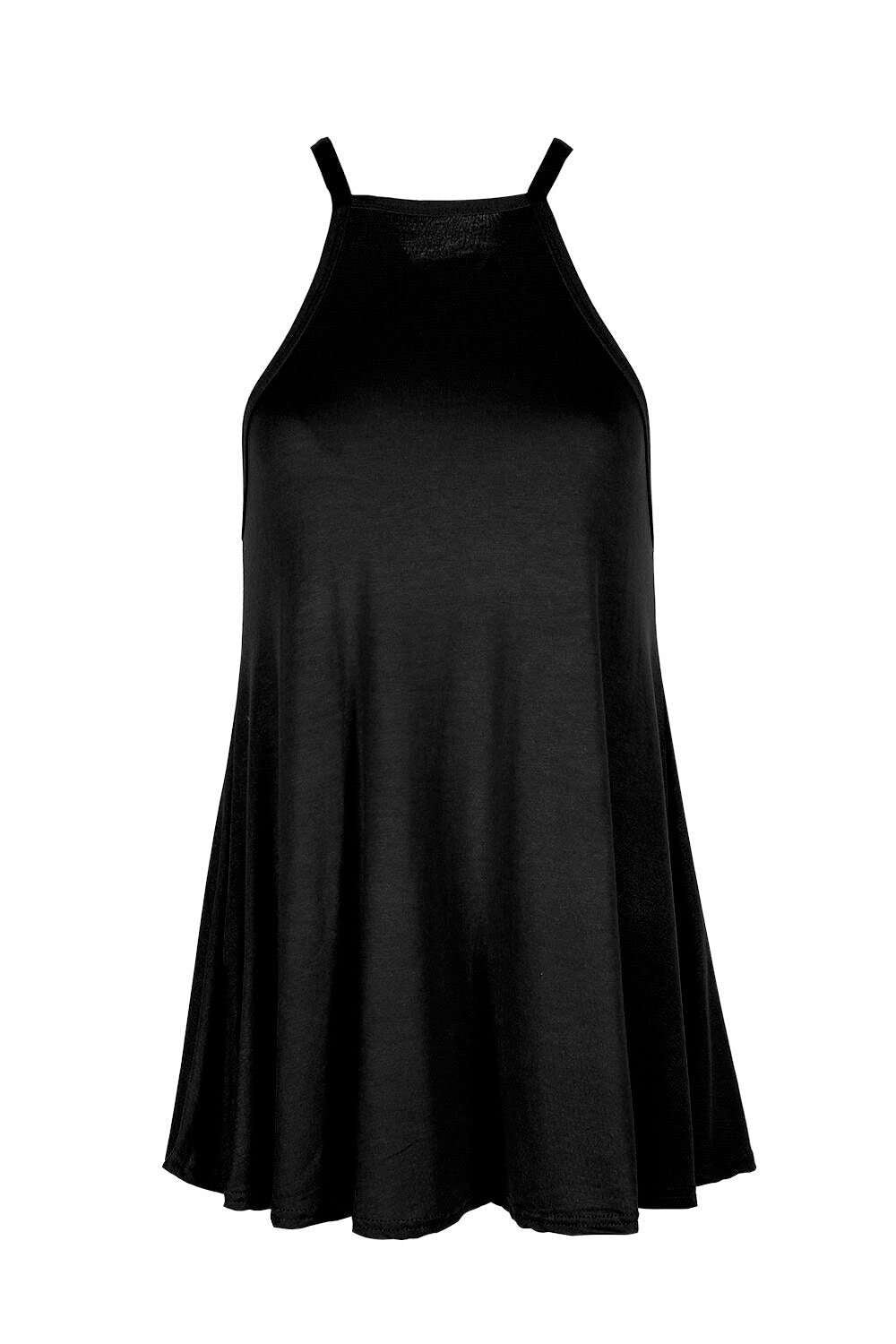 Lorna Cami Flare Basic Jersey  Swing Top - bejealous-com