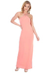 Lorna Side Split Halterneck Maxi Dress - bejealous-com