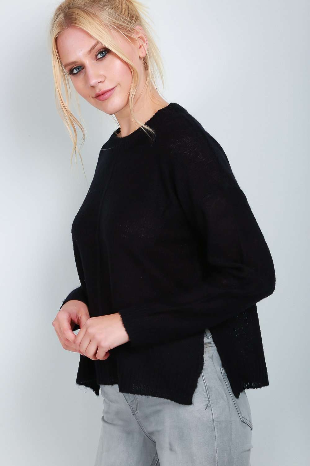 Maria Fine Knitted Jumper - bejealous-com