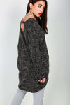 Maria Long Sleeve Marl Knit Jumper - bejealous-com