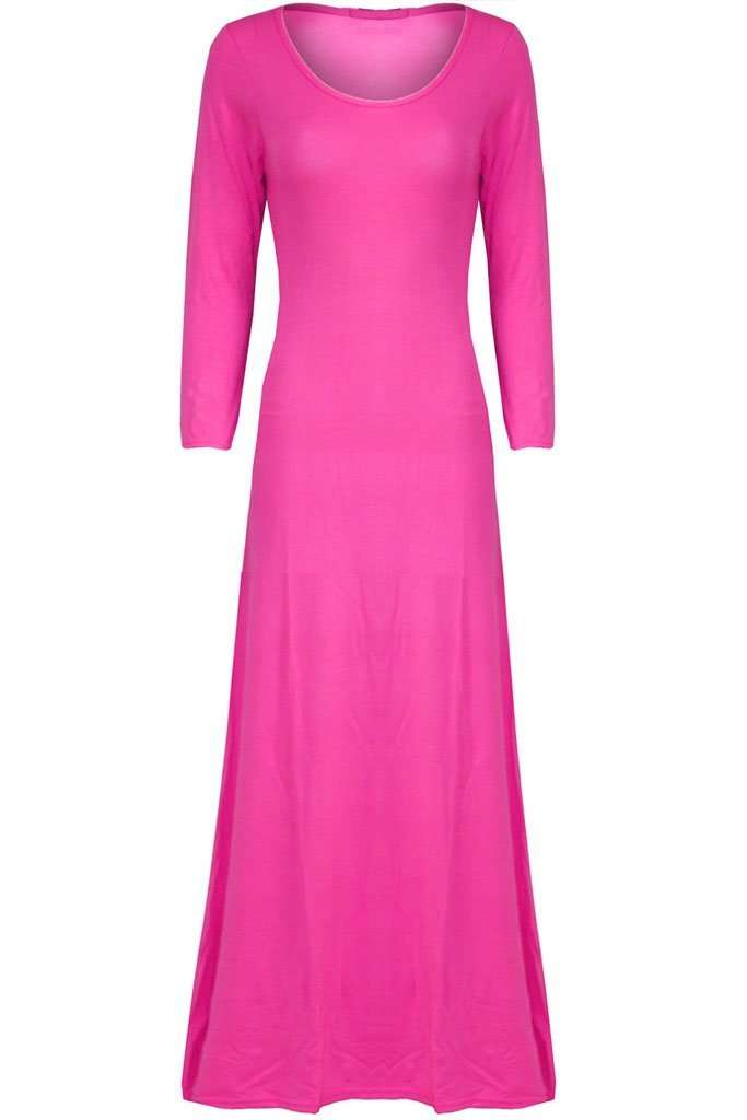 Marie Long Sleeve Floaty Maxi Dress - bejealous-com