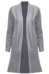Megan Open Front Longline Cardigan - bejealous-com
