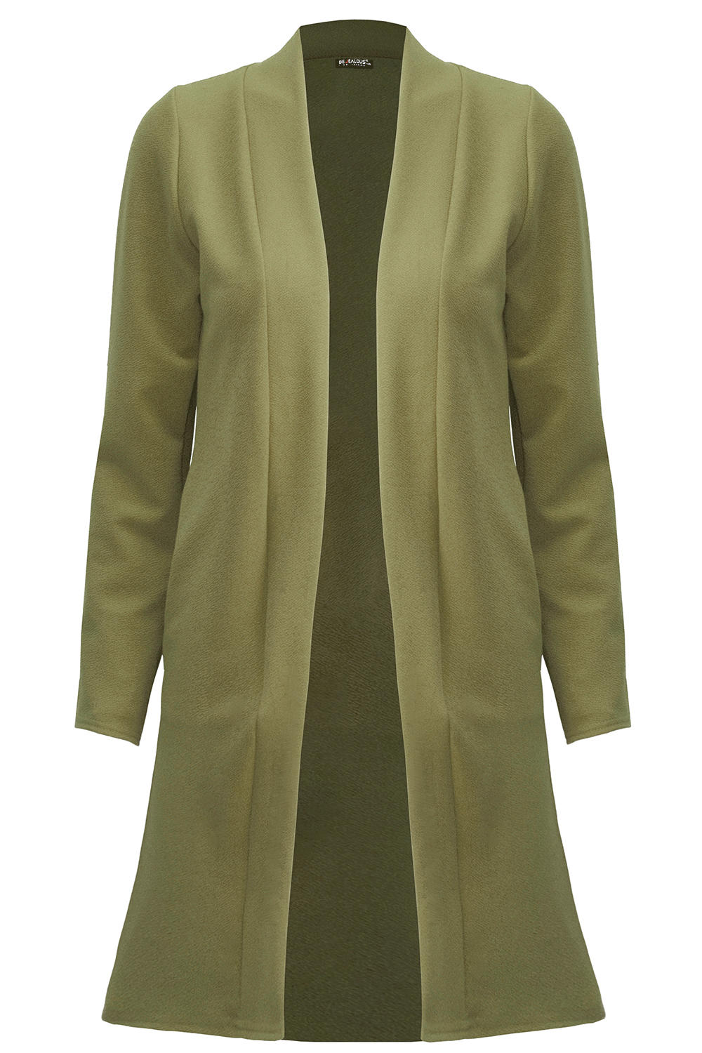 Megan Open Front Longline Cardigan - bejealous-com
