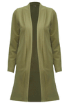 Megan Open Front Longline Cardigan - bejealous-com